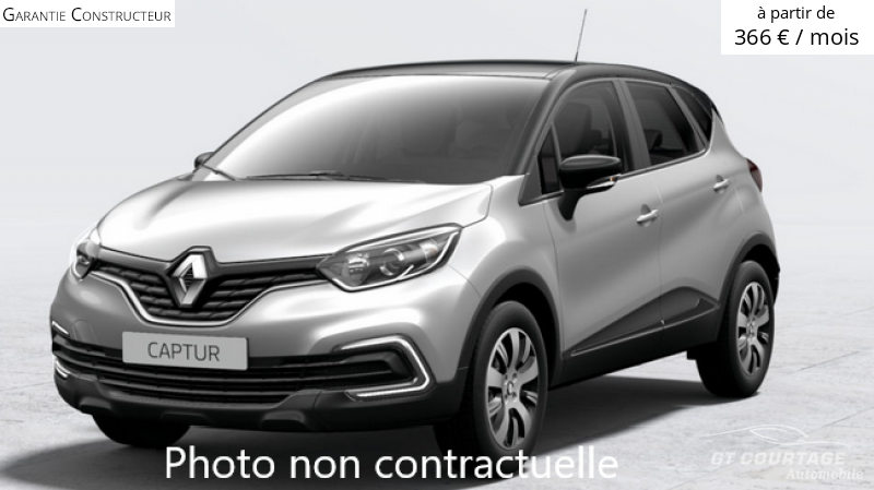Renault CAPTUR TCE 100 INTENS GRIS/ORANGE/BLANC   NEUVE TCE/ INTENS